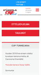 Mobile Screenshot of kokkolacup.fi